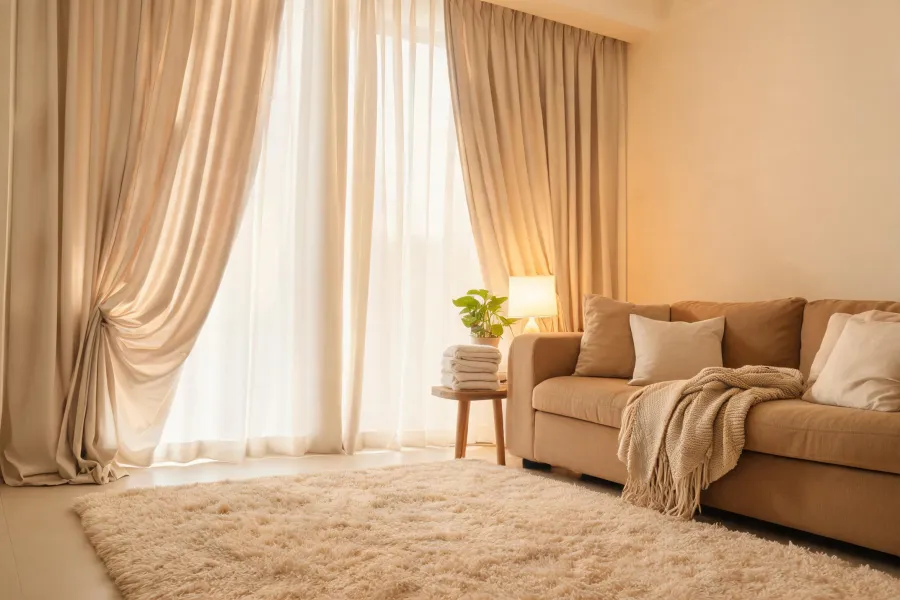 Home ideas curtain inspiration scene